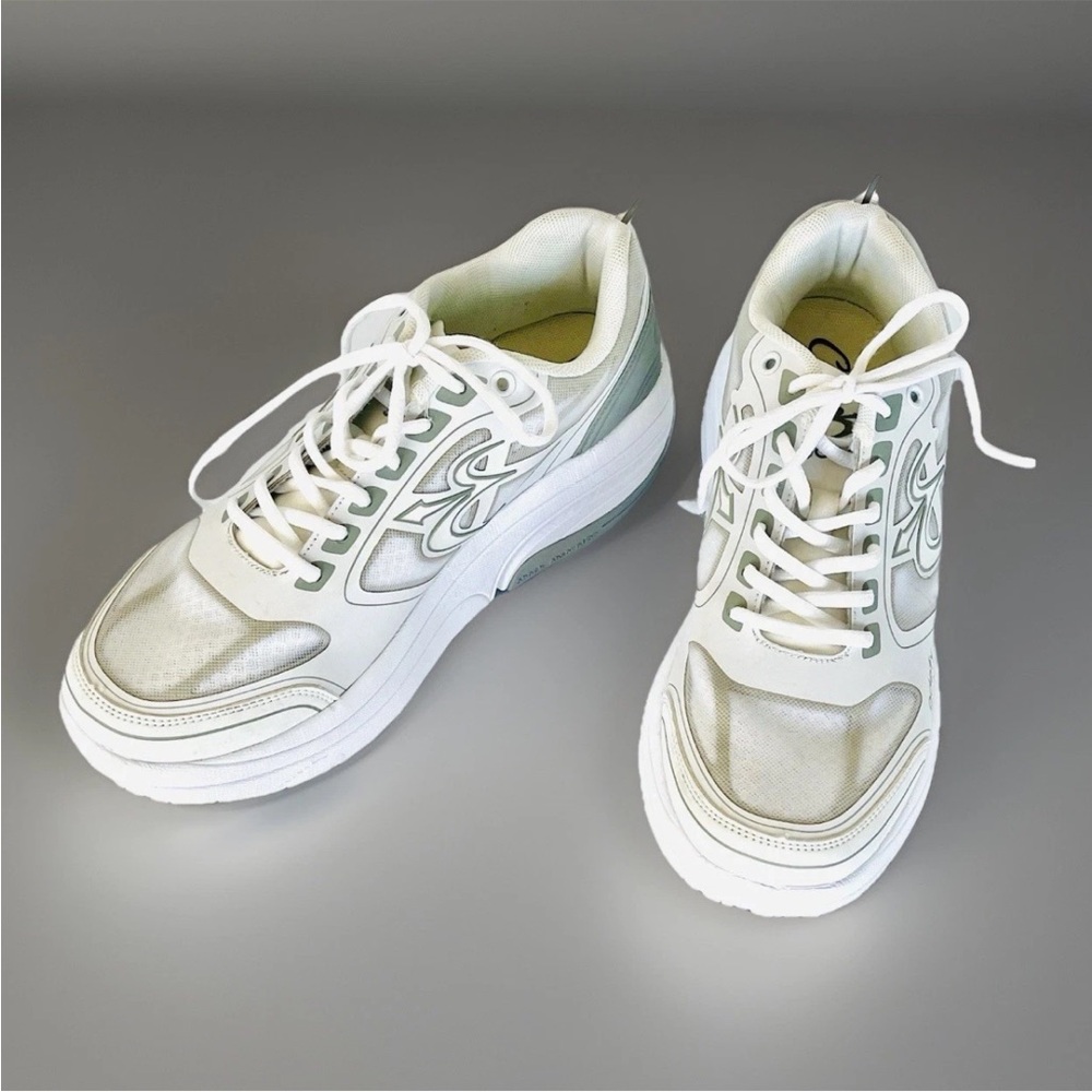 Gravity Defyer Ion White Athletic Shoes Women's Sz 11 Heel Pain Relief-WORN ONCE - Picture 6 of 11